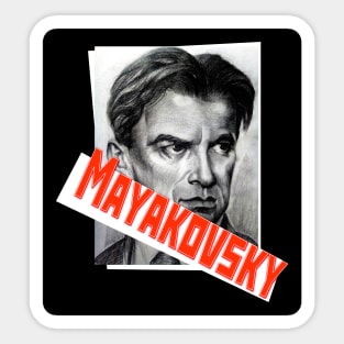 Vladimir Vladimirovich Mayakovsky Sticker